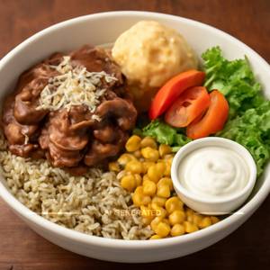 Mushroom Rice Bowl