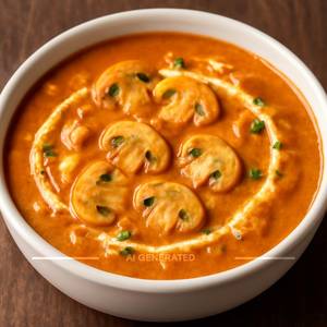 Mushroom butter masala