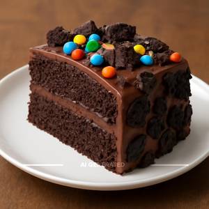 Choco oreo chip gems cake                                                                                                    