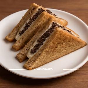 Chocolate rabdi mix sandwich [3 slice]