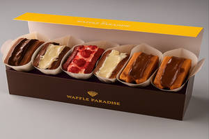 Mini Waffle Box Of 6 - Chocoholics