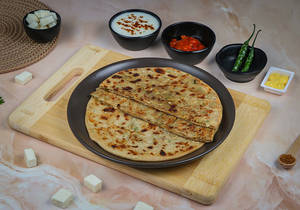 2 Whole Wheat Paneer Paratha