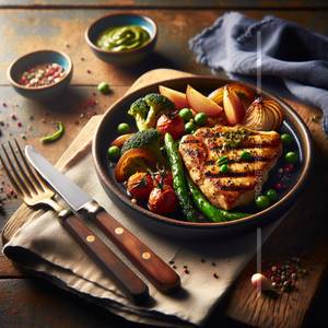 Chicken Steak Sizzler Non Veg