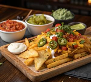 Nachos and fries