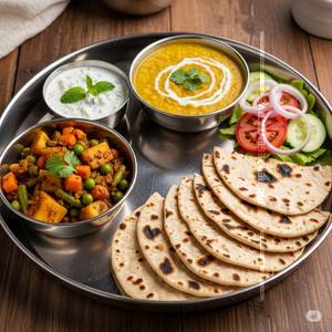 Simple thali