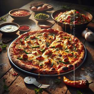 11" Large Tandoori Pizza