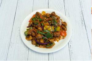 Chilli Mushroom [Dry]