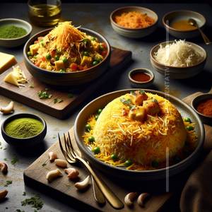 Cheese Biryani