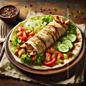 Chicken Plate Shawarma