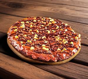 Almond Brownie Waffle Cake (Single Layer)