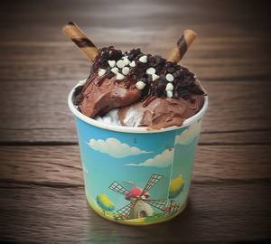 Death By Chocolate Gelato Sundae