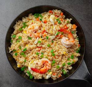 Mushroom Corn Fried Rice