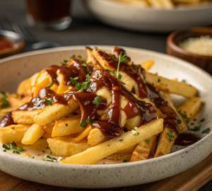 Barbeque Cheese Fries