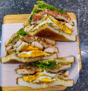 Chicken And Egg Sandwich  