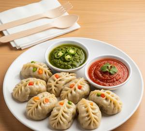 Pure Jain - Vegetable Momo - 08 Spices