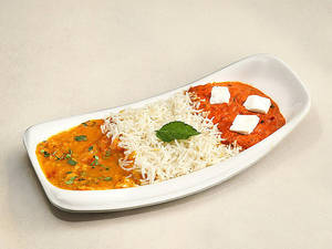 Dal Fry & Paneer Rice Bowl Tiffinn