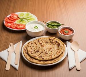 Pure Jain - Dahi Paratha Combo