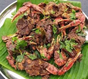 Crab Pepper Fry [2 Pieces]