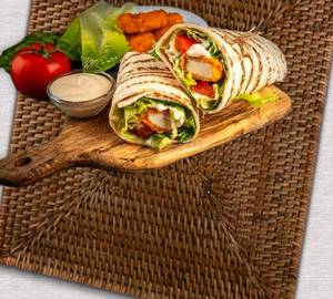 Fried chicken wrap