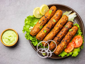 Chicken Seekh Kebab (3 Pcs.)