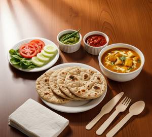 Pure Jain - Paneer Roti Combo