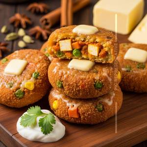 Butter & Cheese Veg Korma Patties