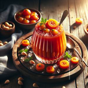 Chickoo Gulkand Shake