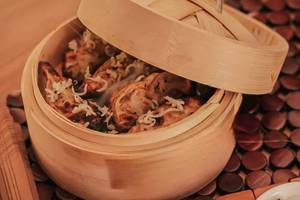 Paneer afghani momos [5 pieces]