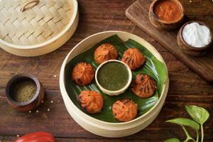 Veg tandoori momos [5 pieces]