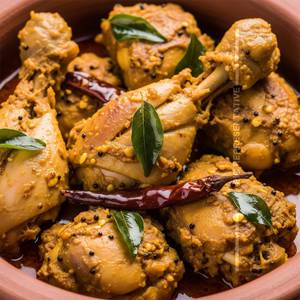 Chicken Varuval with Bone