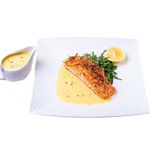 Grilled Fish in Lemon Butter Sauce