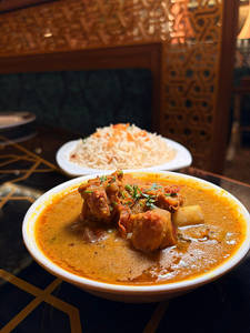 Mutton Dal Gosht Rice ( Only Friday )