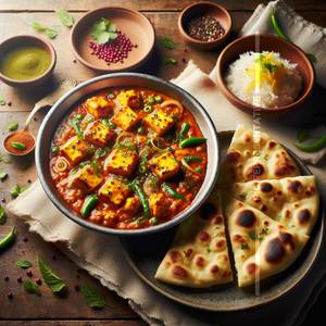 1 Shahi Paneer + 3 Butter Naan