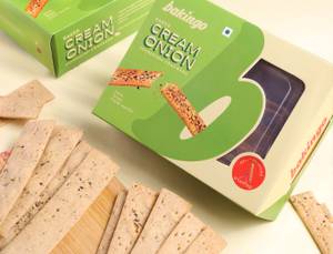 Baked Cream Onion Crackers (100g)