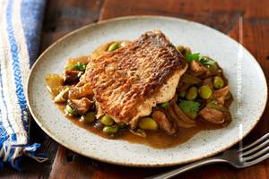 Fish with Mushroom