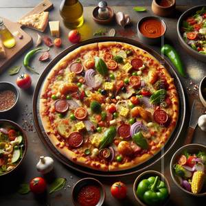 7" Regular Country Feast Pizza