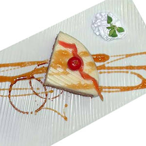 Carrot Cheese Cake Slice