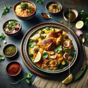 Chicken Biryani                                                