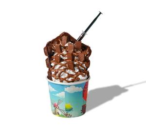 Kitkat Bubble Waffle