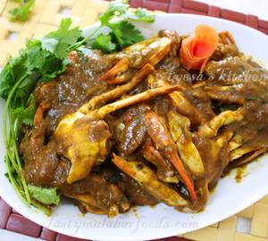 Schezwan Crab Fry