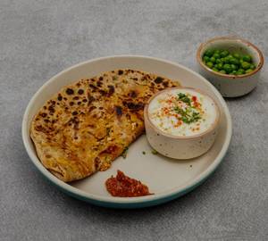 Matar Paneer Paratha [PW]
