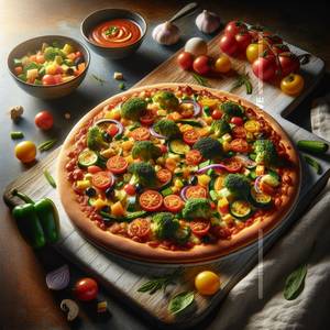 8" All Veggies Pizza