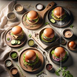Burger Bun 4Pcs