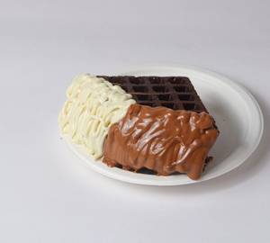 Milk And White Chocolate Waffle