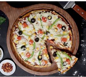 Veggie blast pizza