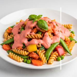 Veg Pink Sauce Pasta