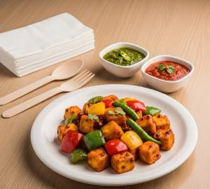 Pure Jain - Chilly Paneer - 500 Gm