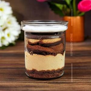 Lotus Biscoff Brownie Jar