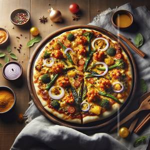 7" Regular Punabi Tadka Pizza