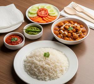 Pure Jain - Soya Bean (Chunks) Chawal Combo